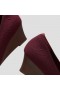  Zapatos de cuña VIVAIA Almond Cap Wedge (Tamia Wedge Pro) Burdeos