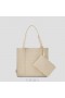  VIVAIA Sarah - Bolso de mano color crema marfil blanco