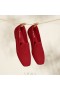  Mocasines con puntera cuadrada VIVAIA (Samantha) en rojo