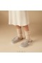  Pantuflas de lana con punta redonda VIVAIA (avellana) Mules almendra