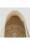 Zapatillas de running VIVAIA con punta cuadrada y corte en V (Margot Walker) Zapatos planos con rayas beige