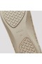 Zapatillas de running VIVAIA con punta cuadrada y corte en V (Margot Walker) Zapatos planos con rayas beige