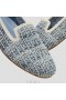  Mocasines de punto con punta redonda VIVAIA (Audrey) Zapatos bajos azules