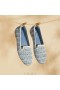  Mocasines de punto con punta redonda VIVAIA (Audrey) Zapatos bajos azules