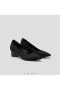  Zapatos altos de punta puntiaguda y tacón grueso VIVAIA (Tracy Pro) negros