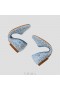  VIVAIA Square Cap V-Cut Flats (Margot 2.0) Zapatos planos azules