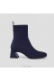  Botas de tacón con puntera cuadrada y resistentes al agua VIVAIA (Regina Pro) Botas azul marino