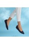 Zapatillas de running VIVAIA Bailarinas con punta (Aria Walker) Zapatos planos Azul marino
