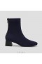  Botas de tobillo impermeables con puntera cuadrada y cremallera VIVAIA (Marcella) Botas Azul marino
