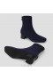  Botas de tobillo impermeables con puntera cuadrada y cremallera VIVAIA (Marcella) Botas Azul marino
