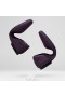  VIVAIA Square Cap V-Cut Flats (Margot 2.0) Zapatos planos Berenjena