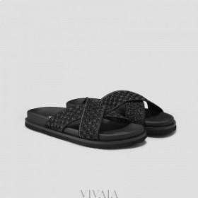  Sandalias con tiras cruzadas VIVAIA (Natalia) negras
