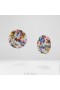  VIVAIA - JASMINE DIY Charms Multi Flecks - أكريليك قابل للإزالة - JASMINE DIY Charms Multi Flecks