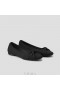  حذاء مسطح VIVAIA Almond Cap Knotted Flats (Bibi) أسود