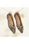  Baletní ploché boty VIVAIA Pointed Cap Ballet Flats (Aria 5°) Ploché boty Tmavý leopard