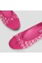  VIVAIA Dívčí ploché boty s mandlovou čepicí (Tiana Kids) Pitaya Gingham