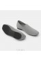  VIVAIA Square Cap Fluffy Loafers Polobotky Šedá