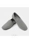  VIVAIA Square Cap Fluffy Loafers Polobotky Šedá