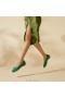  VIVAIA Square Cap V-Cut Flats (Margot 2.0) Ploché boty Zelená