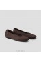  VIVAIA Square Cap V-Cut Flats (Margot 2.0) Ploché boty Hnědé