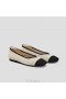 VIVAIA Square Cap V-Cut Flats (Margot 2.0) Ploché boty Bílá Černá