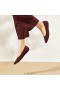  VIVAIA Špičatá kšiltovka Ballet Flats ploché boty červené