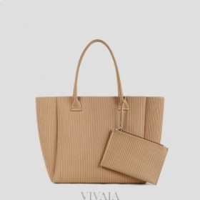  VIVAIA Maia Tote-Khaki hnědá kabelka Khaki Brown