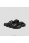 VIVAIA Dual Justerbar Spænde Slides (Nikki) Sandaler Sort