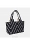  VIVAIA Wallace Tote-Mørk Chevron Håndtaske Mørk