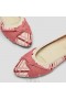 VIVAIA Mandel Cap Knotted Flats (Bibi) Flade Sko Rød