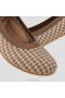  VIVAIA Round-Toe Flats (Claire) Flade Sko Espresso Houndstooth