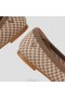  VIVAIA Round-Toe Flats (Claire) Flade Sko Espresso Houndstooth