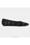  VIVAIA Pointed Cap V-Cuts Flats Flade Sko Stribede Striber Sort