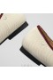  VIVAIA Quiltede Loafers med Square-Cap Hvide