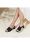  VIVAIA Square-Toe Block Hæl Slides (Jade) Sandaler Dybe