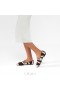 VIVAIA Firkantet Kasket Mønstrede Loafers Cherry Bordeaux