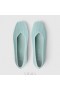  VIVAIA Square Cap V-Cut Flats Flade Sko Mintgrøn