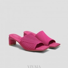  VIVAIA Sandaler med firkantet tåblok med hæl (Jade Pro) Pitaya