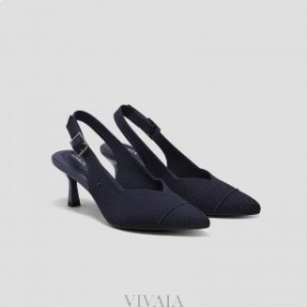 VIVAIA Slingback-sandaler med spids tå (Addison) Sandaler Navy