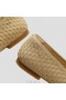  VIVAIA Square-Toe V-Cut Flats (Margot 2.0) Platte schoenen Bruin Geweven