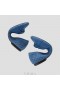  VIVAIA Almond Cap Knotted Flats (Bibi) Platte schoenen Denim Woven