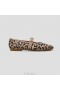  VIVAIA Square Cap Mary-Jane (Margot Mary-Jane) Platte schoenen Donker Luipaard