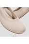  VIVAIA Ronde Teen Flats (Claire) Platte Schoenen Amandel
