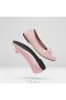  VIVAIA Ronde neus Bow opvouwbare flats platte schoenen roze