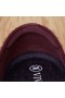  VIVAIA Ronde-Toe Faux Mink-Knit Loafers Bordeaux - Beer