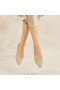  VIVAIA Puntmuts Ballerina's (Aria 5° Hennep) Platte schoenen Zand Geweven