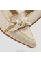  VIVAIA loafers met puntige strik (Michelle 2.0) Beige