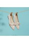  VIVAIA loafers met puntige strik (Michelle 2.0) Beige