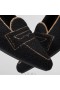  VIVAIA Puntmuts Patroon Flats (Winter Special) Platte schoenen Koffie Zwart