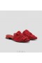 VIVAIA Puntige Teen Knoop Sandalen (Yaffa Pro) Sandalen Rood